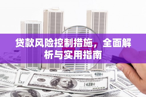 蒲县贷款风险控制措施，全面解析与实用指南