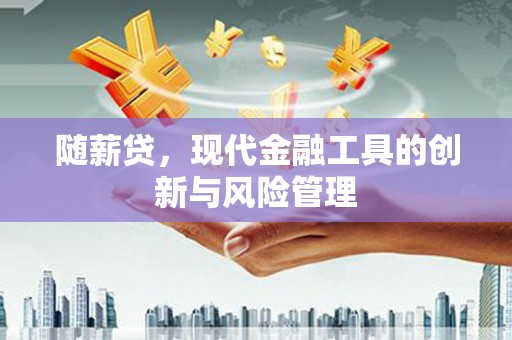 蒲县随薪贷，现代金融工具的创新与风险管理