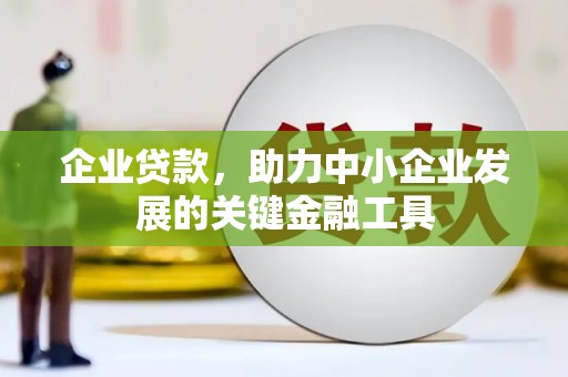 蒲县企业贷款，助力中小企业发展的关键金融工具