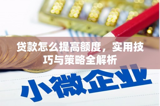 蒲县贷款怎么提高额度，实用技巧与策略全解析