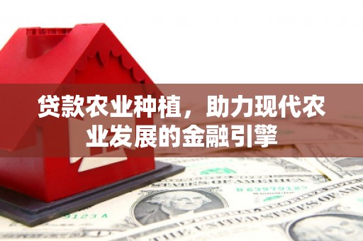 蒲县贷款农业种植，助力现代农业发展的金融引擎