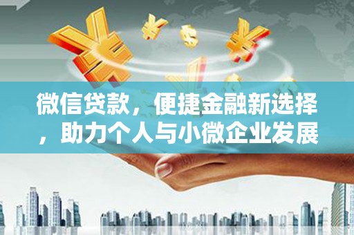 蒲县微信贷款，便捷金融新选择，助力个人与小微企业发展